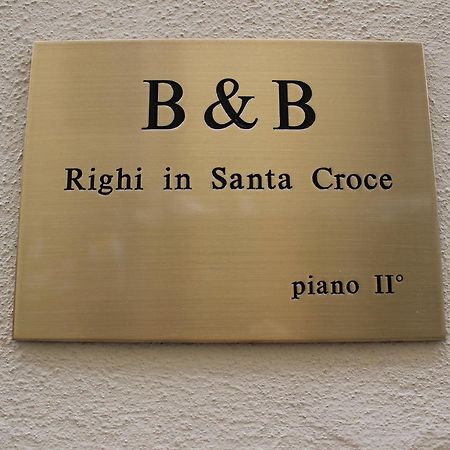 B & B Righi In Santa Croce Florencie Exteriér fotografie