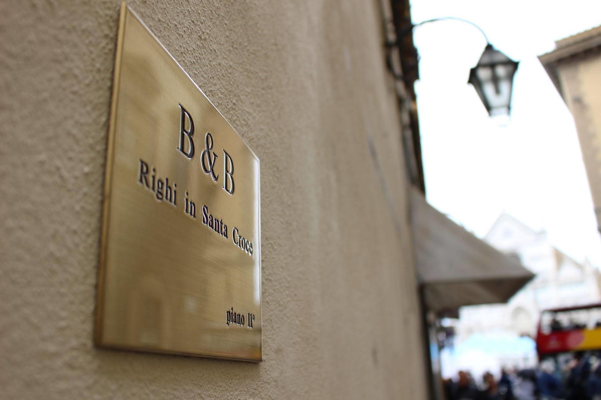 B & B Righi In Santa Croce Florencie Exteriér fotografie